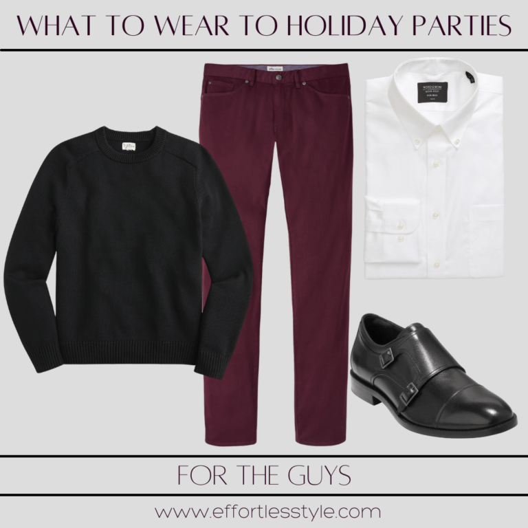 For The Guys: What To Wear To Holiday Parties
