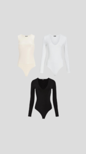 How To Wear Our Winter Capsule Wardrobe - Part 1 Bodysuits personal stylists share favorite bodysuits long sleeve bodysuits Nashville area stylists share favorite long sleeve bodysuits how to style bodysuits