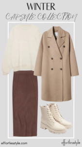 Sweatshirt & Midi Skirt style inspiration for combat boots styling combat boots with skirts style inspiration for midi skirts sweatshirt and midi skirt look