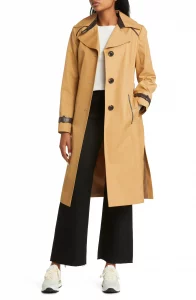 Winter Coats We Love That Are On Sale water repellant trench coat fun trench coats for winter affordable trench coat for winter cute trench coat