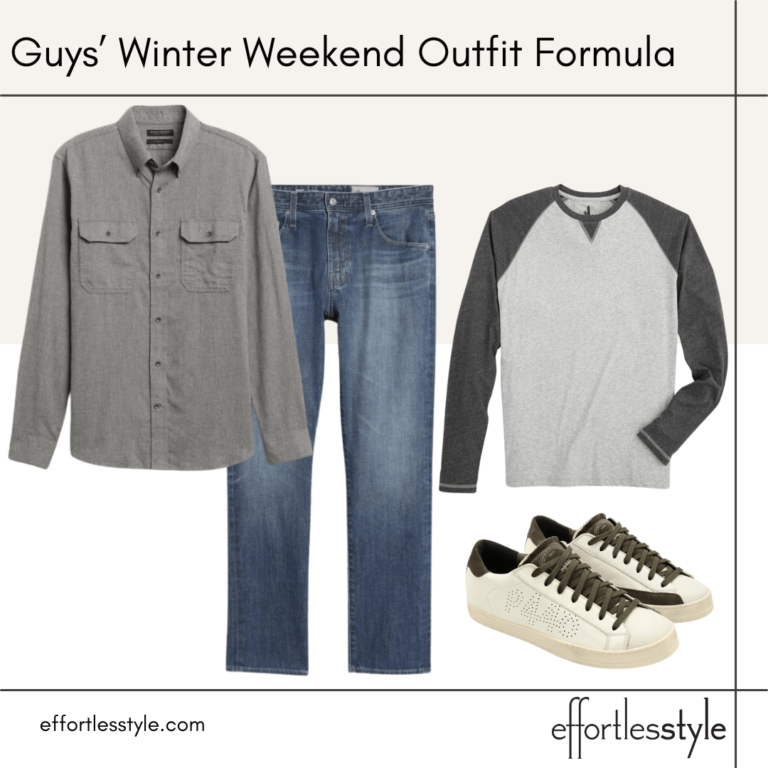 Guys’ Winter Weekend Outfit Formula