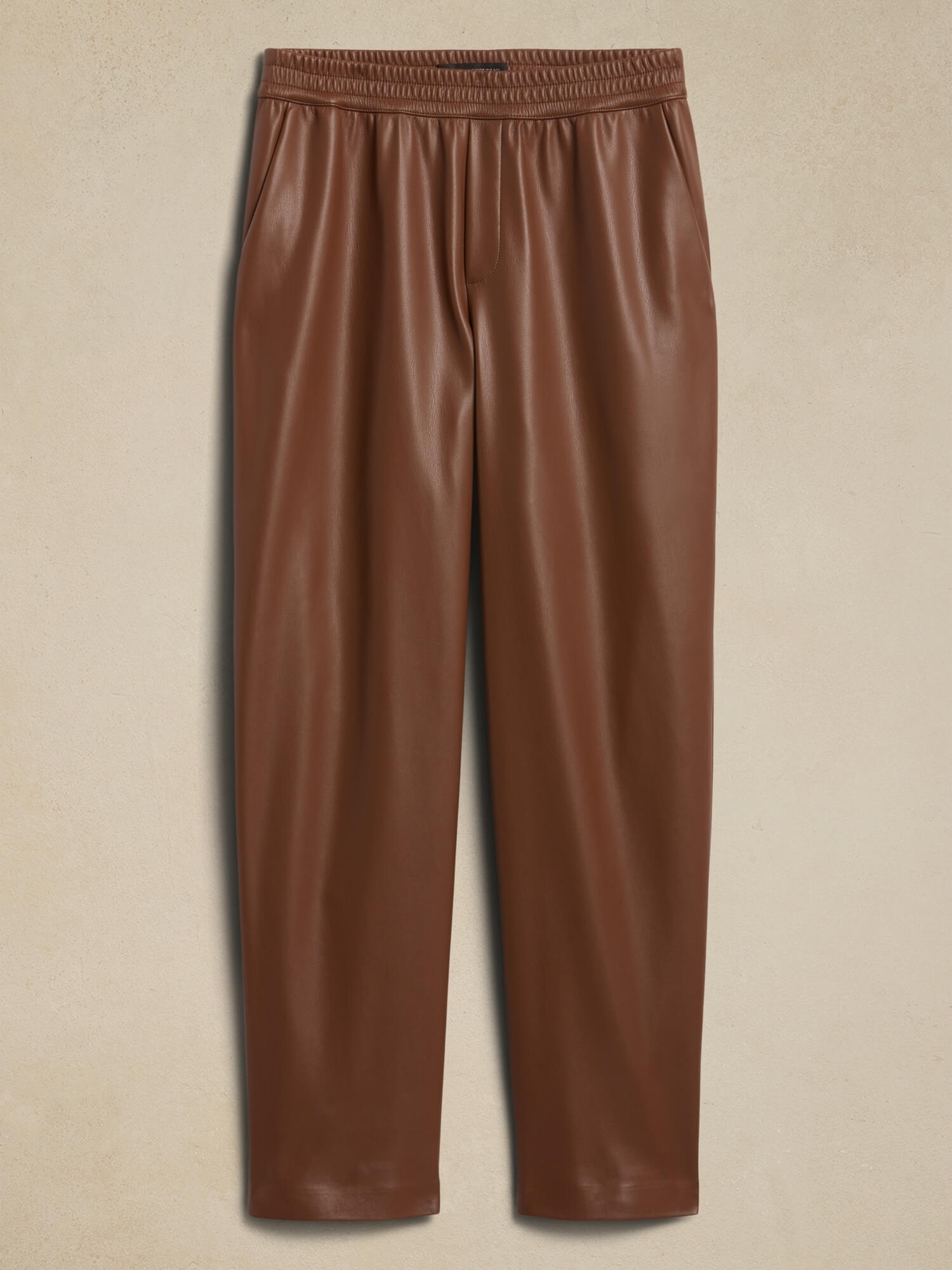 Five Things We're Loving At Banana Republic Vegan Leather Pants affordable faux leather pants faux leather pants with a classic silhouette versatile faux leather pants