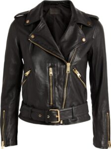 Wardrobe Staples Every Woman Should Own Faux Black Leather Biker Jacket