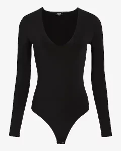 February Favorites From Our Nashville Personal Stylists Black Silky Contour Long Sleeve Bodysuit Nashville personal stylists share favorite bodysuits affordable bodysuits versatile bodysuits
