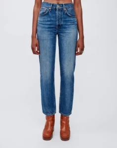 7 Investment Pieces You Will Have And Wear Forever High Rise Straight Leg Ankle Jeans splurgeworthy denim personal stylists share denim worth spending money on jeans worth investing in the best investment denim