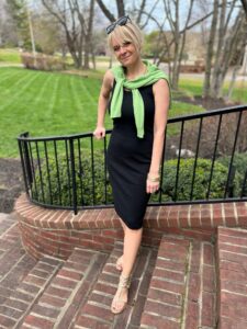 Midi Dress & Cardigan
