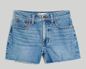Five Things We Are Loving At Madewell Perfect Vintage Jean Short