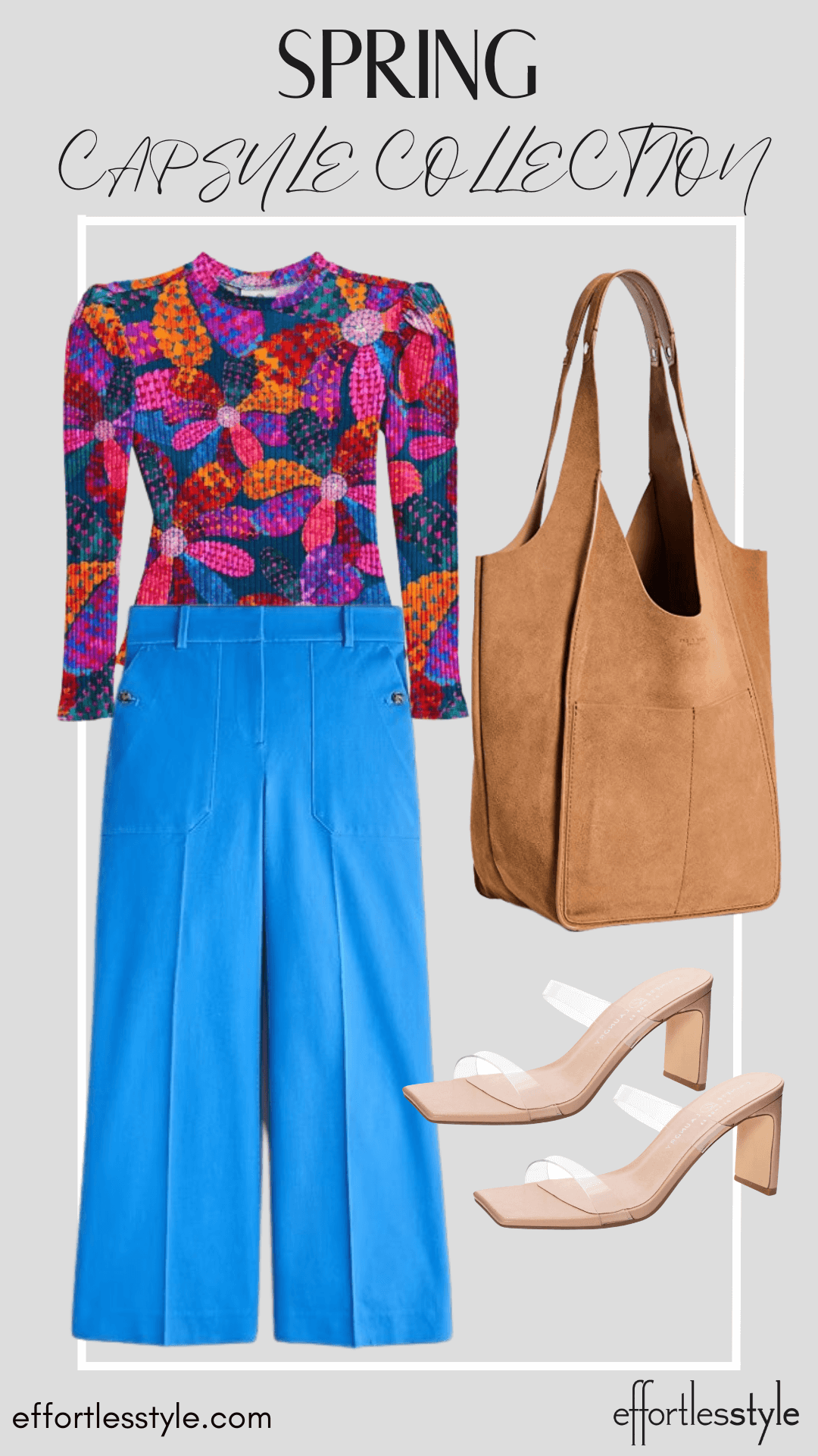 How To Wear Our Spring Capsule Wardrobe - Part 1 Printed Bodysuit & Wide Leg Pants how to wear bright colors together how to wear color to the office Nashville area stylists share style inspiration for spring personal stylists share must have pieces for spring
