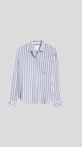 How To Wear Our Spring Capsule Wardrobe - Part 2 Striped Button-Up Shirt