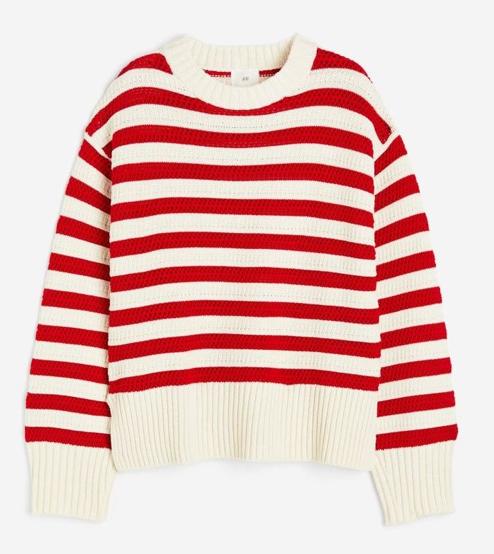 Striped Lightweight Sweater affordable sweater for spring open knit sweater trend personal stylists share favorite sweaters for spring Nashville area stylists share fun pieces for spring the best affordable spring pieces