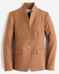 Wardrobe Staples Every Woman Should Own Tailored Camel Blazer