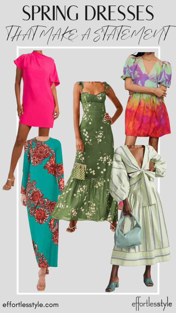20 Spring Dresses We Are Loving Spring Dresses That Make A Statement personal stylists share statement dresses for spring what to wear to an elevated evening event this spring the best statement dresses this spring