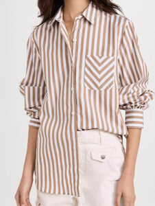 Five Things We Are Loving At Shopbop Striped Button-Up Shirt