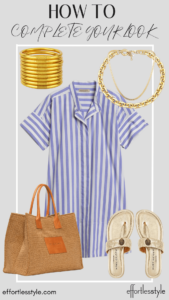 Nashville Personal Stylists - How To Complete Your Look How To Accessorize A Shirtdress personal stylists share favorite gold jewelry go to gold jewelry go to summer accessories how to look polished this summer how to make your casual look polished how to elevate your casual look