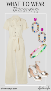 April Favorites From Our Nashville Personal Stylists Ivory Belted Jumpsuit