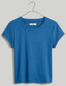 Soft Ribbed Tee Shirt affordable high quality tee shirt versatile top go-to top wardrobe staple the best tee shirt