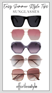 5 Easy Tips To Look Stylish This Summer Sunglasses