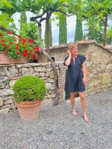 How To Pack For A European Vacation Flutter Sleeve Dress must have items for a long trip to Europe what to wear in Europe what to wear to dinner in Italy Nashville stylists share versatile pieces for traveling this summer personal stylists share the best clothing for summer traveling