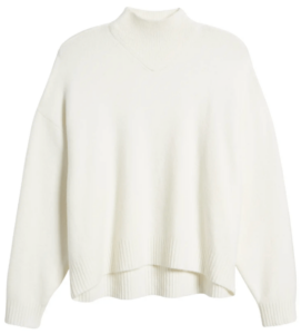NSale Favorites From Our Nashville Personal Stylists Cashmere & Wool Oversized Funnel Neck Sweater