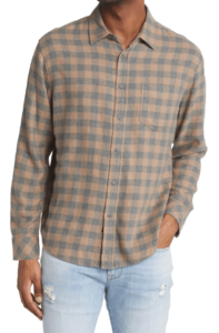 For The Guys - NSale Preview 2023 NSale Preview Favorites Brushed Cotton Checked Button-Up Shirt