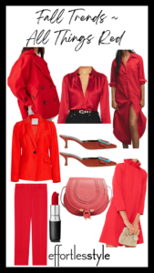 5 Trends For Your Fall Closet All Things Red