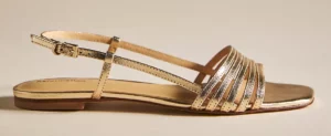 July Favorites From Our Nashville Personal Stylists Gold Slingback Sandal