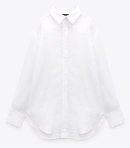 Stylist Pick Of The Week Round Up Linen Button-Up Shirt nashville stylists share favorite pieces for late summer and early fall personal stylists share must have pieces for early fall the best early fall pieces the best finds for early fall versatile button-up shirt