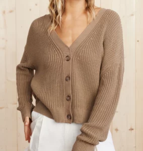 Style Picks ~ Katie's Favorite Things For Early Fall Ribbed Cotton Cardigan