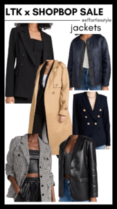 Favorites From The LTK x Shopbop Sale Shopbop Jackets must have jackets for fall personal stylists share their favorite fall coats Nashville stylists share the best fall jackets the best black blazers for fall jackets to make sure you have for the fall season