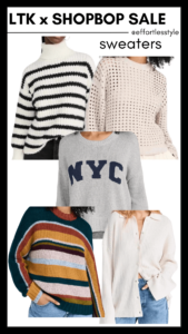 Favorites From The LTK x Shopbop Sale Shopbop Sweaters what sweaters to buy for fall how to shop for sweaters for fall must have sweaters for the fall season nashville stylists share favorite fall sweaters what to buy in the LTK Shopbop sale