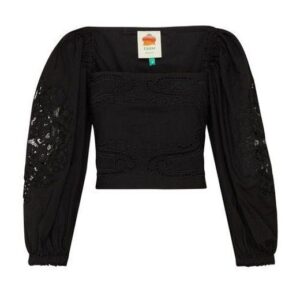 Embroidered Long Sleeve Blouse versatile black top for fall versatile black blouse for fall must have fall pieces what to wear this fall natural wardrobe staples