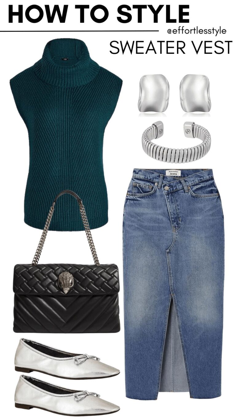 How To Style A Sweater Vest Effortless Style Nashville