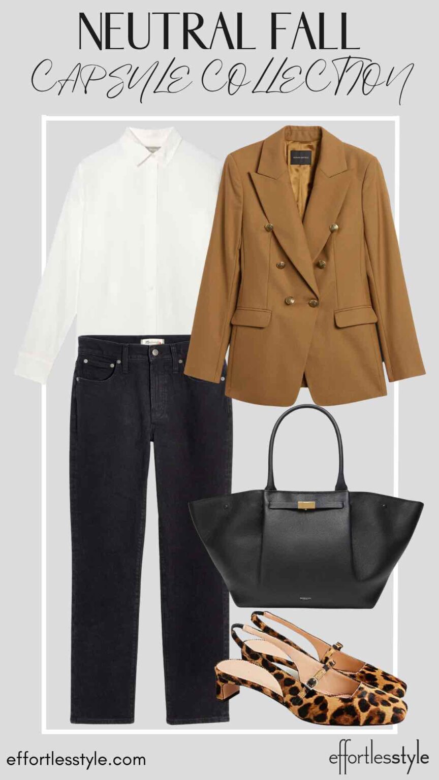 How To Wear Our Neutral Fall Capsule Wardrobe - Part 1 - Effortless ...
