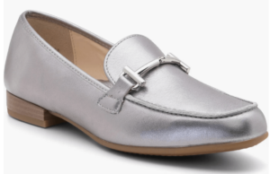 The Silver Shoe Trend Silver Bit Loafer