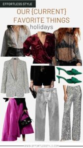 Style Picks ~ Our Stylists' Favorite Things For The Holidays what to wear to holiday parties what to wear to Christmas parties personal stylists share the best pieces for the holidays favorite pieces for the holidays what to buy for the holidays what to wear for the holidays what to wear for new years eve