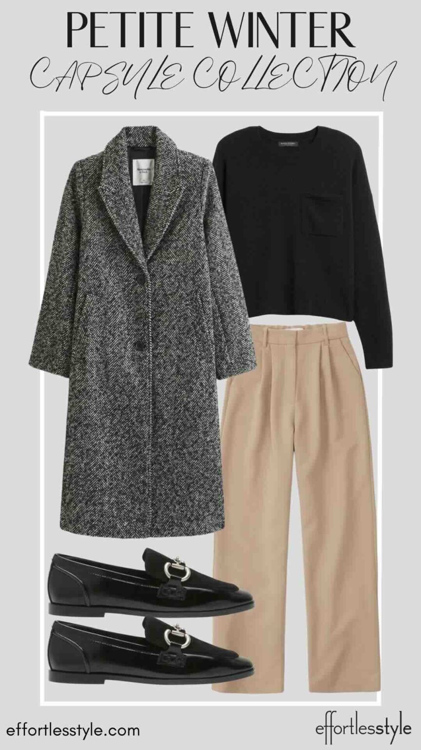 How To Wear Our Petite Winter Capsule Wardrobe - Part 1 - Effortless ...