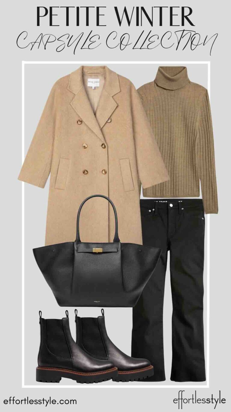 How To Wear Our Petite Winter Capsule Wardrobe - Part 1 - Effortless ...