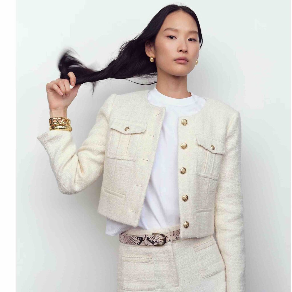 Style Picks ~ Katie's Favorite Things For Early Spring Tweed Lady Jacket Nashville personal stylists share must have pieces for spring what to buy this spring the best pieces for spring must have jacket for spring