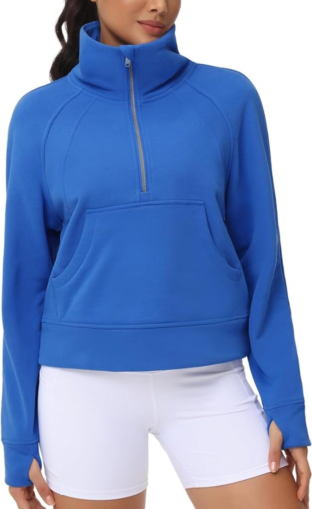 Half Zip Pullover affordable athleisure wear affordable sweatshirts pullovers under $50