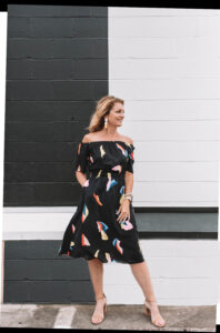 What To Wear To Spring Events how to wear an off the shoulder dress