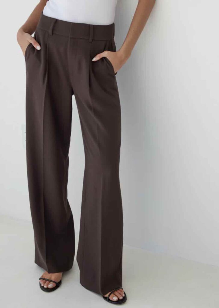 Crepe Pleated Wide Leg Slacks must have items for spring nashville stlylists share must have pieces for spring and summer summer versatile pieces for spring and summer the wide leg pant trend the pleated slacks trend the relaxed fit slacks trend