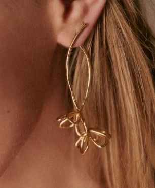 Gold Flower Drop Earrings personal stylists share must have pieces for spring nashville personal shoppers share five favorites for summer what to buy this spring and summer spring staples summer staples must have earrings for spring and summer versatile earrings for spring and summer