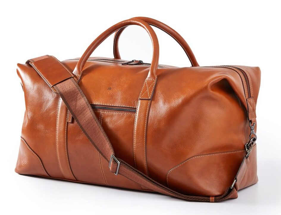 Must Haves From A Stylist For Your Dad Leather Overnight Duffle Bag gift ideas what to buy dad for father's day the best Father's Day gift ideas what to buy your dad for Father's Day