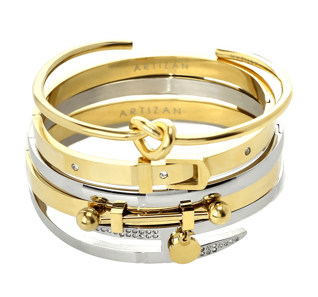 How To Create A Bracelet Stack For Summer Mixed Metal Bracelet Stack the best bracelet stacks gold and silver bracelets stack how to mix gold and silver bracelets