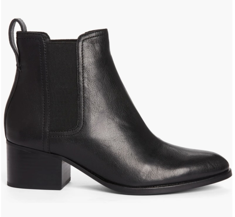 Black Leather Chelsea Boot Nashville the best shoes in the NSale what to buy in the NSale the  best booties in the NSale splruigeworthy shoes in the NSale must have booties for fall the best booties for fall high quality leather booties booties worth splurging on in the nSale