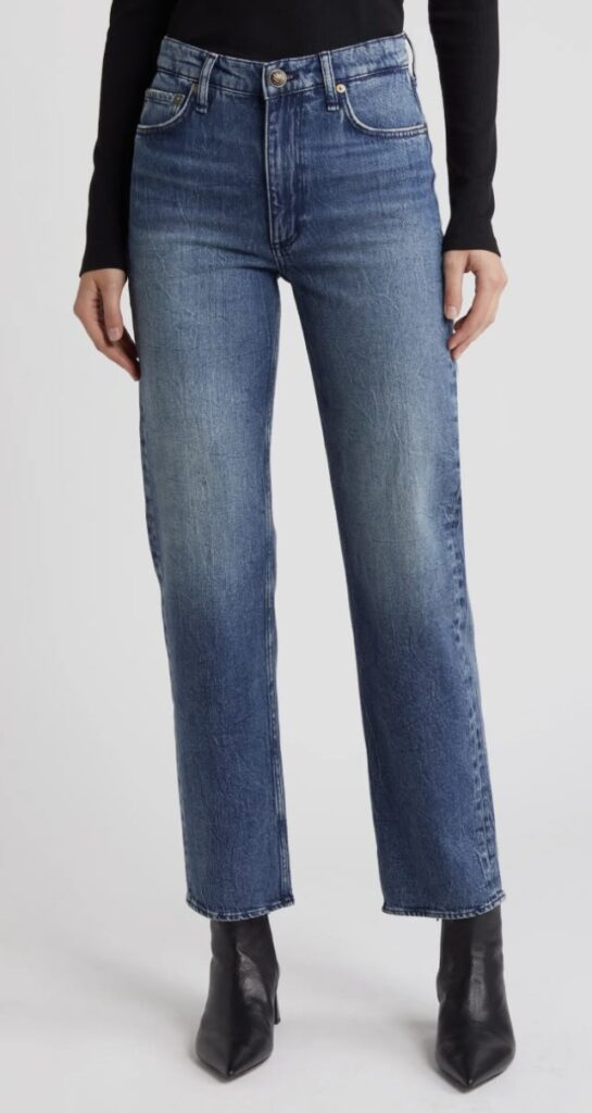 Dark Wash Straight Leg Jeans must have jeans for fall the best jeans in the Nsale jeans to buy for fall