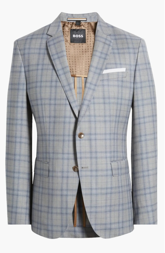 Top Picks for Men: NSale Must-Haves Grey Plaid Wool Blazer must have fall pieces for men the best sport coats for men Nordstrom Anniversary Sale finds for men menswear in the Nordstrom Anniversary Sale the best pieces for guys in the Nordstrom Sale