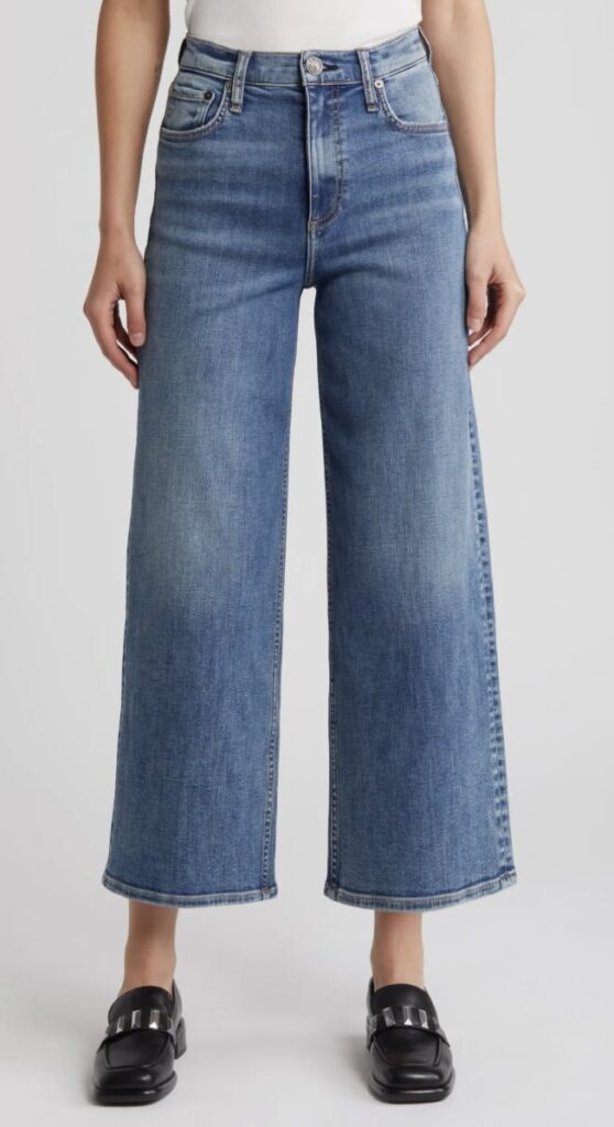 Medium Wash Wide Leg Ankle Jeans must have jeans for fall the best jeans in the Nsale jeans to buy for fall