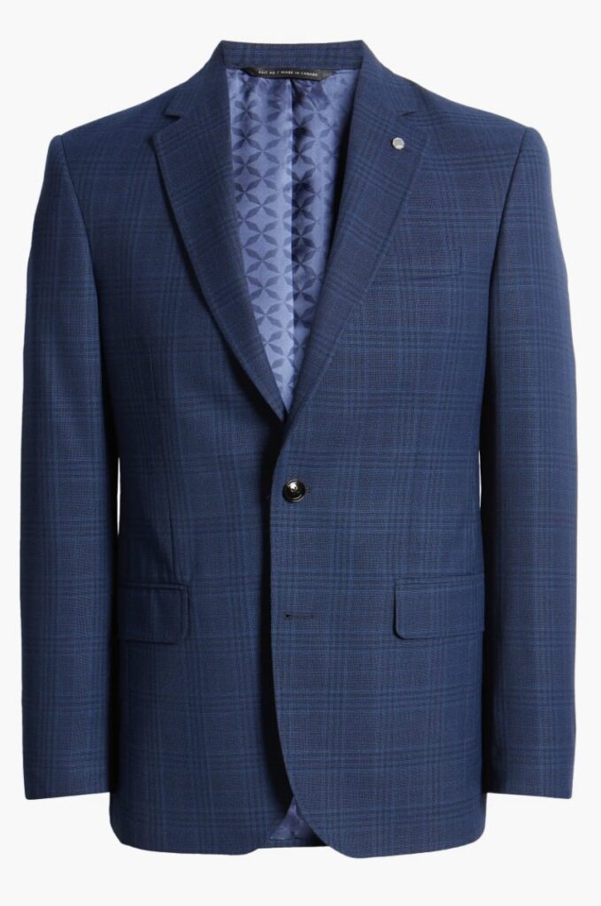 Top Picks for Men: NSale Must-Haves Navy Slim Fit Plaid Wool Sport Coat must have fall pieces for men the best sport coats for men Nordstrom Anniversary Sale finds for men menswear in the Nordstrom Anniversary Sale the best pieces for guys in the Nordstrom Sale