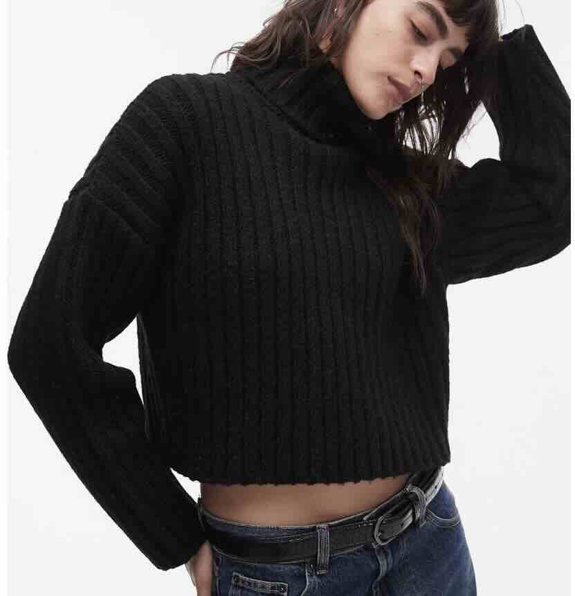 Rib Crop Turtleneck Sweater NSale Favorites must have pieces for fall the best sweaters in the nsale what to buy in the NSale